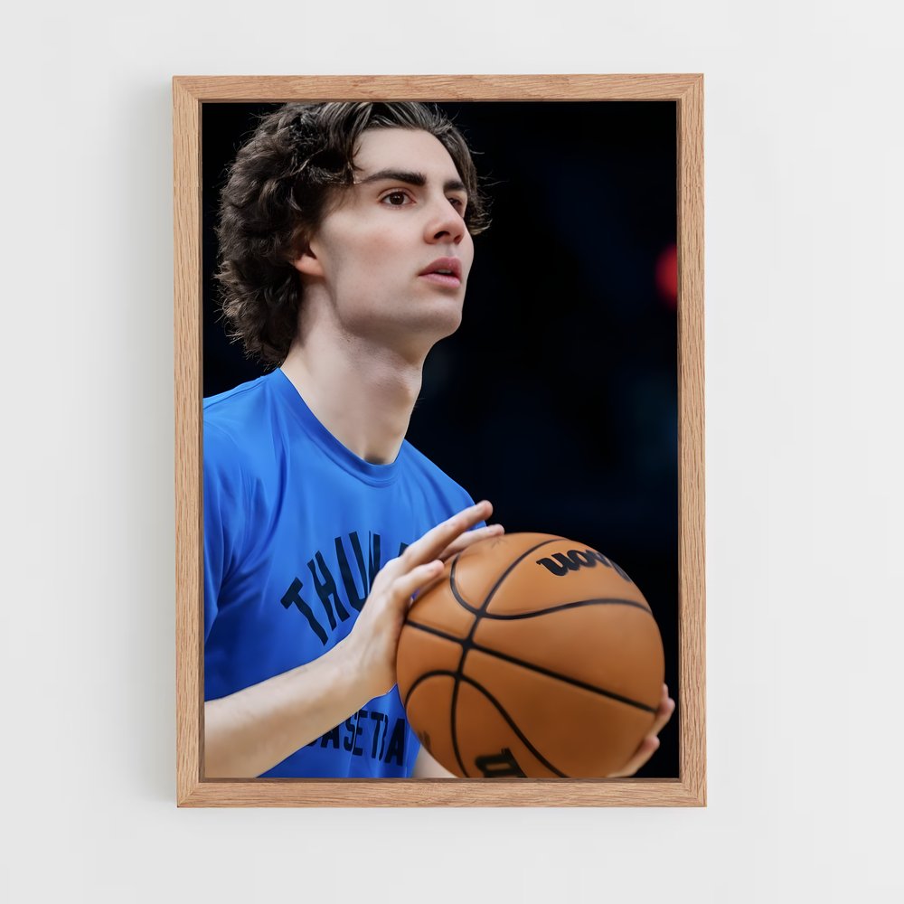 Poster Slam Dunk Giddey – affiche Basketball (vue 4)